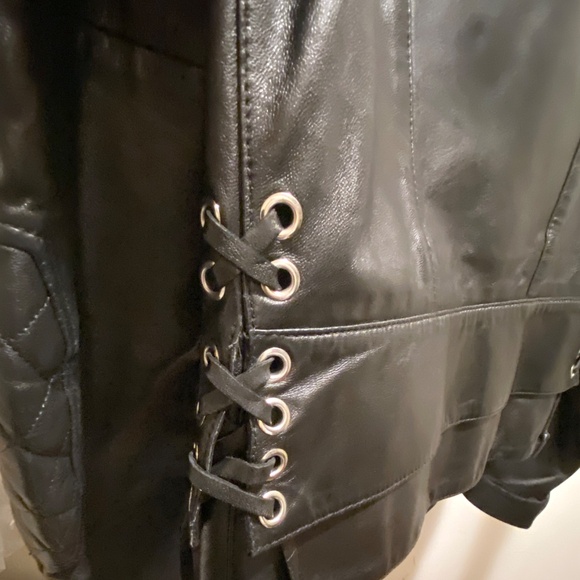 BALENCIAGA NICOLAS GHESQUIERE LEATHER JACKET 2010/2011 - SIZE 36 - Picture 13 of 14